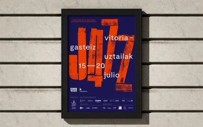 El Festival de Jazz de Vitoria-Gasteiz  presenta la imagen de su 47 edición